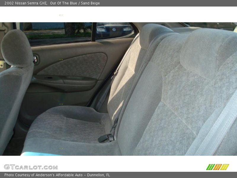 Out Of The Blue / Sand Beige 2002 Nissan Sentra GXE