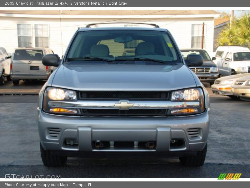 Silverstone Metallic / Light Gray 2005 Chevrolet TrailBlazer LS 4x4