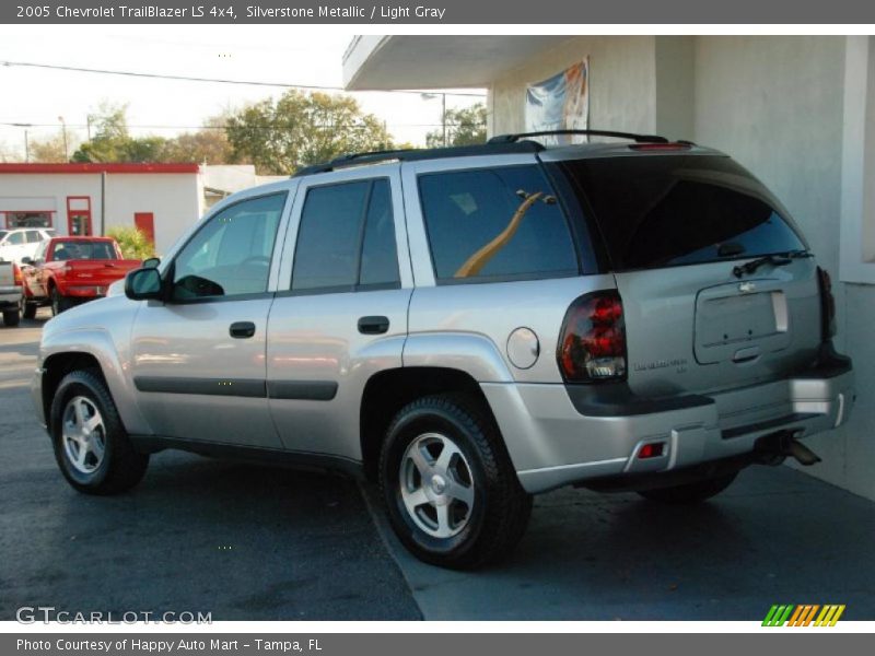 Silverstone Metallic / Light Gray 2005 Chevrolet TrailBlazer LS 4x4