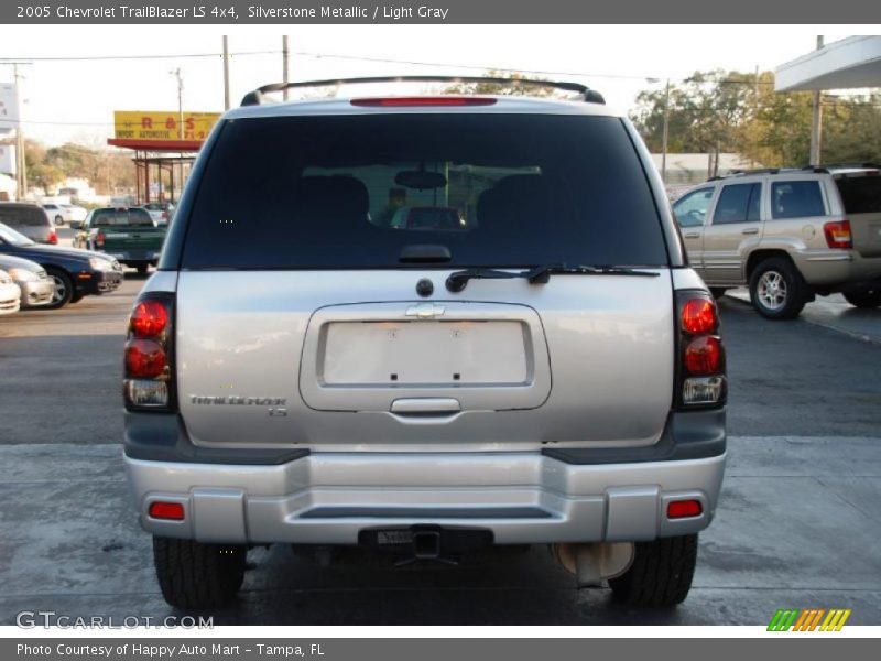 Silverstone Metallic / Light Gray 2005 Chevrolet TrailBlazer LS 4x4