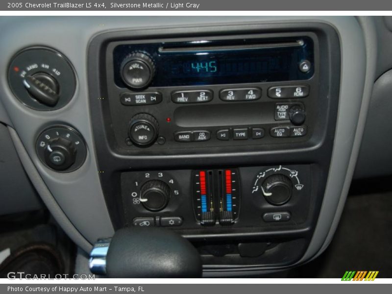 Silverstone Metallic / Light Gray 2005 Chevrolet TrailBlazer LS 4x4