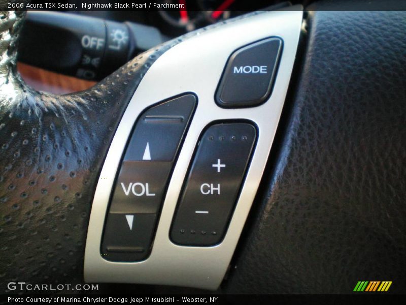 Nighthawk Black Pearl / Parchment 2006 Acura TSX Sedan