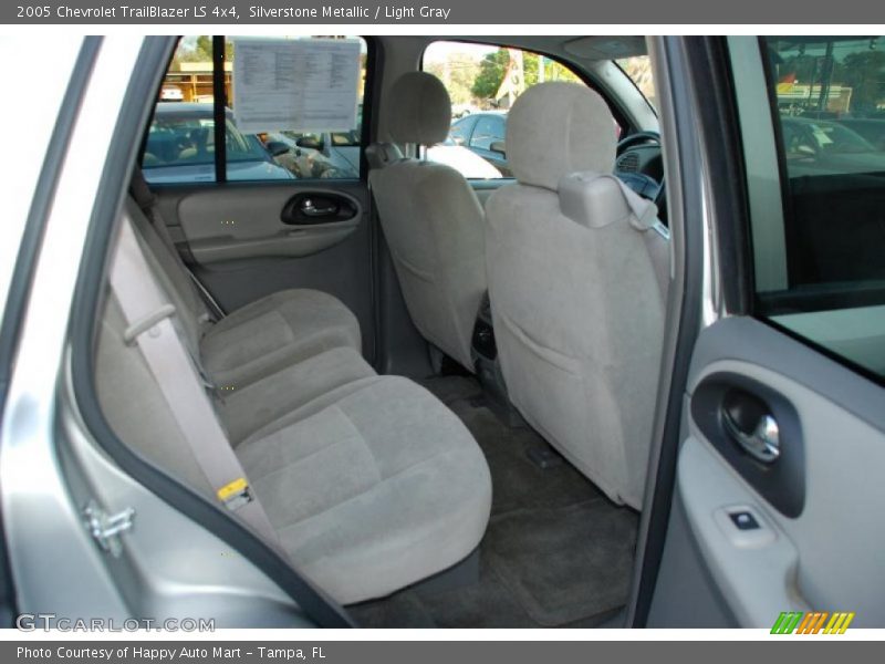 Silverstone Metallic / Light Gray 2005 Chevrolet TrailBlazer LS 4x4