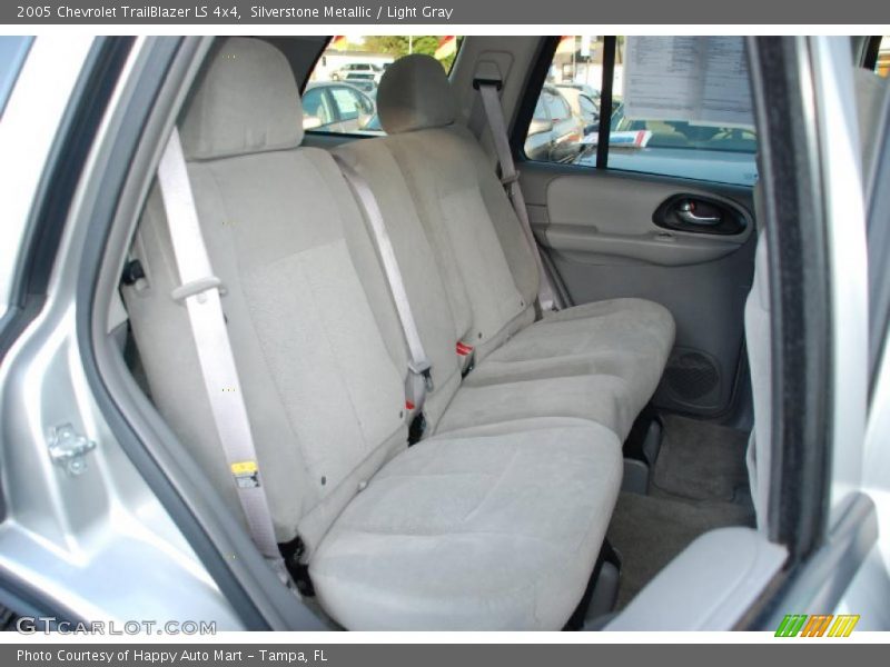 Silverstone Metallic / Light Gray 2005 Chevrolet TrailBlazer LS 4x4