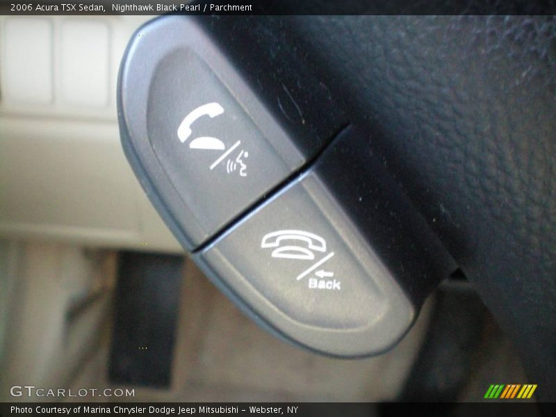 Nighthawk Black Pearl / Parchment 2006 Acura TSX Sedan
