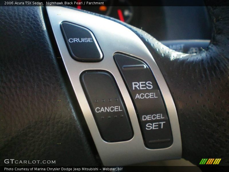 Nighthawk Black Pearl / Parchment 2006 Acura TSX Sedan