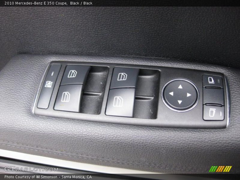 Black / Black 2010 Mercedes-Benz E 350 Coupe