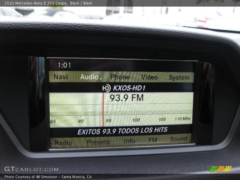 Black / Black 2010 Mercedes-Benz E 350 Coupe