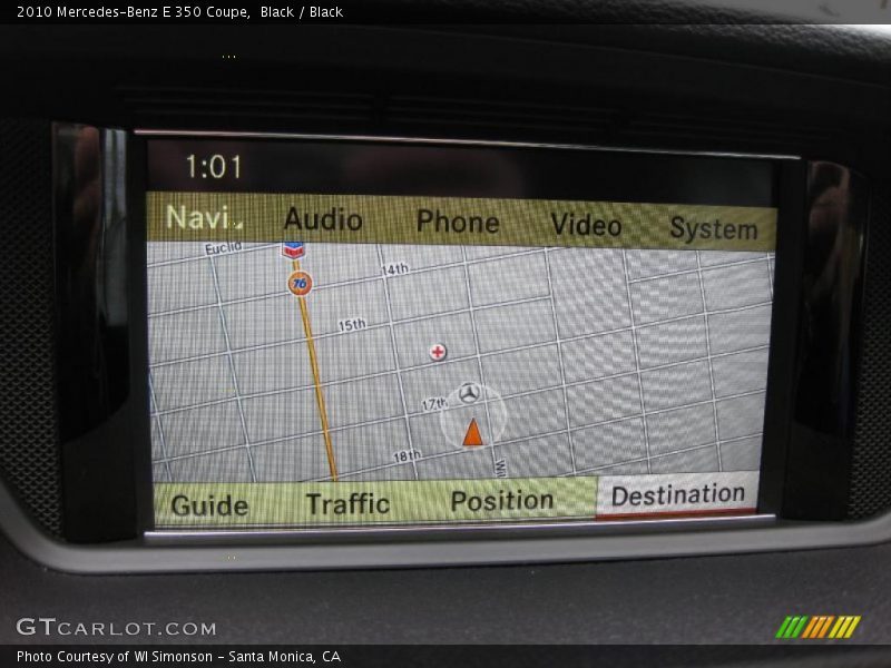 Black / Black 2010 Mercedes-Benz E 350 Coupe