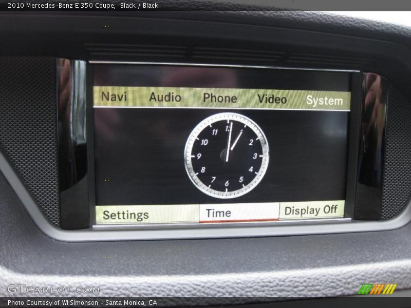 Black / Black 2010 Mercedes-Benz E 350 Coupe