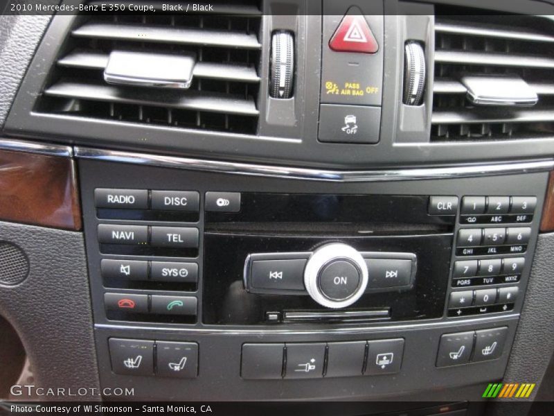 Black / Black 2010 Mercedes-Benz E 350 Coupe