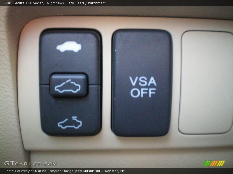 Nighthawk Black Pearl / Parchment 2006 Acura TSX Sedan