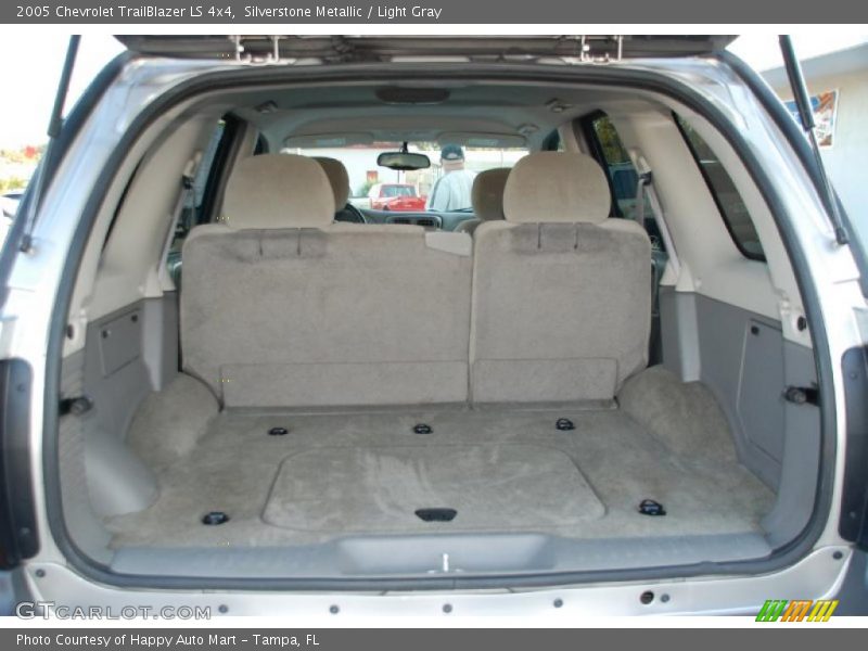 Silverstone Metallic / Light Gray 2005 Chevrolet TrailBlazer LS 4x4