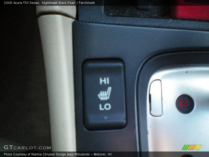 Nighthawk Black Pearl / Parchment 2006 Acura TSX Sedan