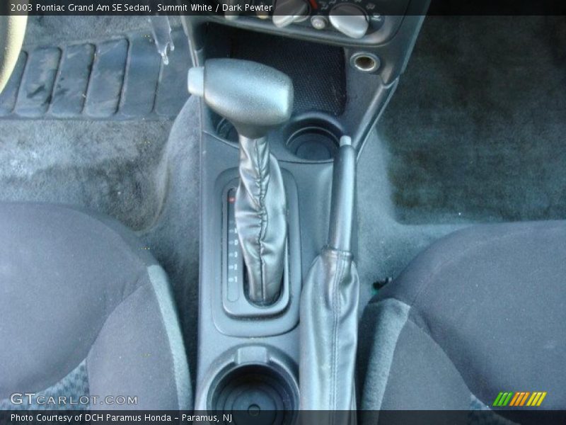 Summit White / Dark Pewter 2003 Pontiac Grand Am SE Sedan