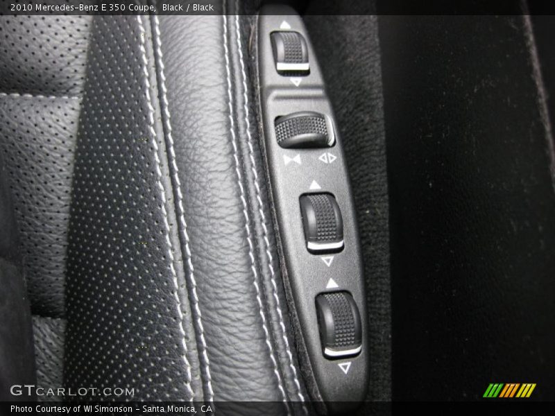 Black / Black 2010 Mercedes-Benz E 350 Coupe