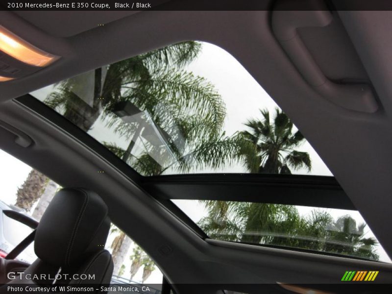 Black / Black 2010 Mercedes-Benz E 350 Coupe