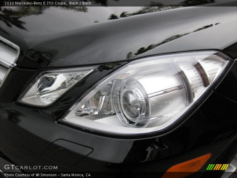 Black / Black 2010 Mercedes-Benz E 350 Coupe