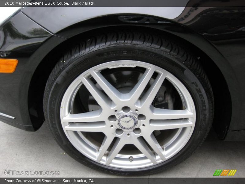 Black / Black 2010 Mercedes-Benz E 350 Coupe