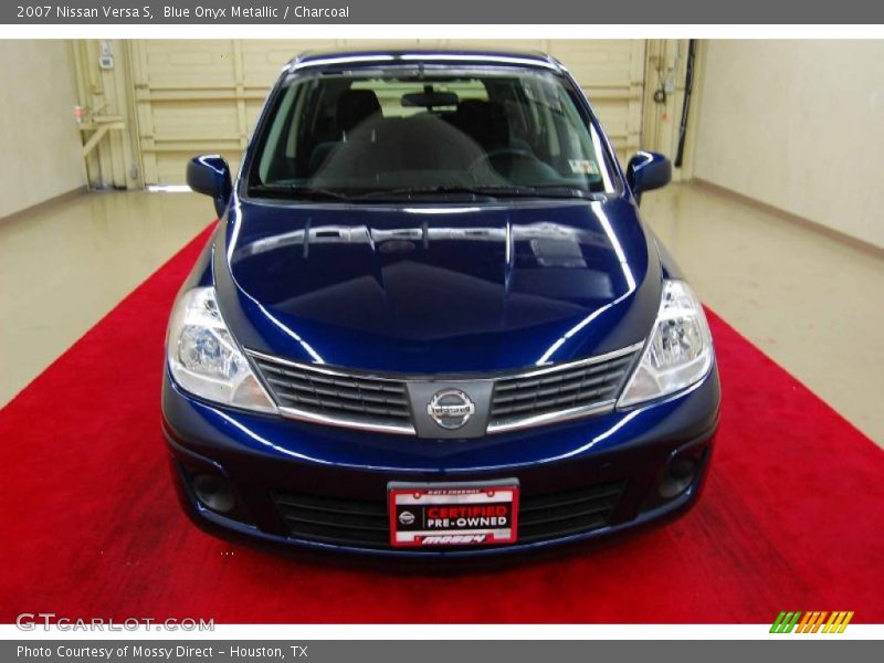 Blue Onyx Metallic / Charcoal 2007 Nissan Versa S