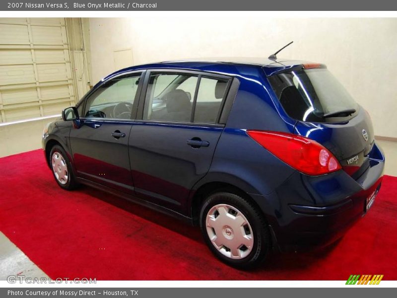 Blue Onyx Metallic / Charcoal 2007 Nissan Versa S