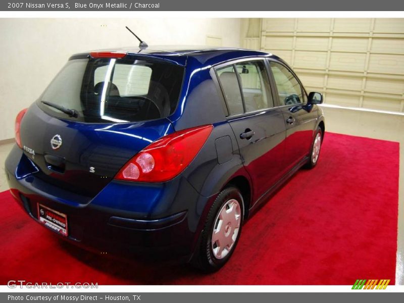 Blue Onyx Metallic / Charcoal 2007 Nissan Versa S