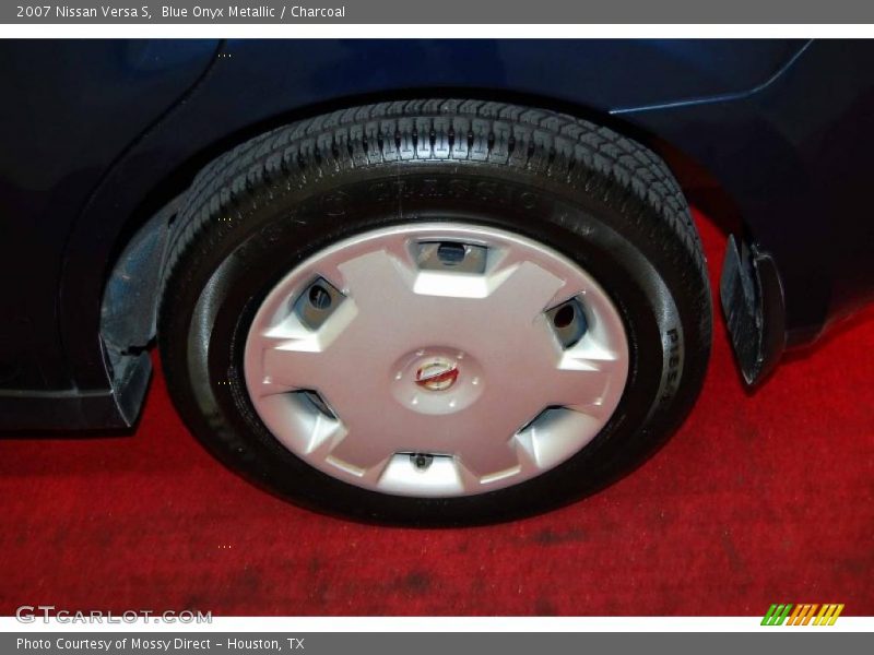 Blue Onyx Metallic / Charcoal 2007 Nissan Versa S