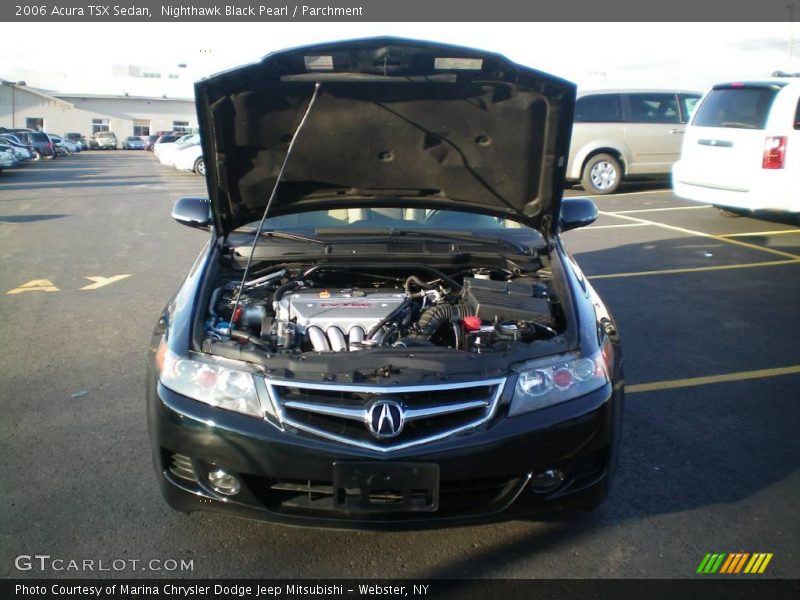 Nighthawk Black Pearl / Parchment 2006 Acura TSX Sedan