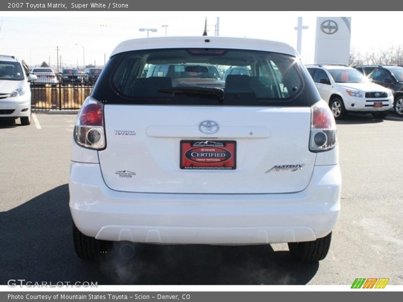 Super White / Stone 2007 Toyota Matrix