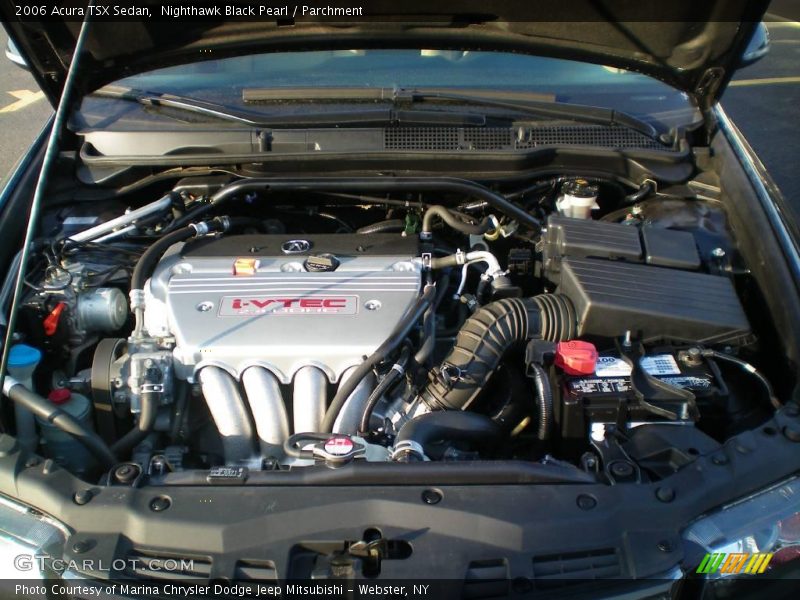 Nighthawk Black Pearl / Parchment 2006 Acura TSX Sedan