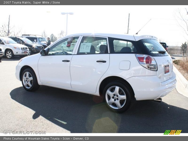 Super White / Stone 2007 Toyota Matrix
