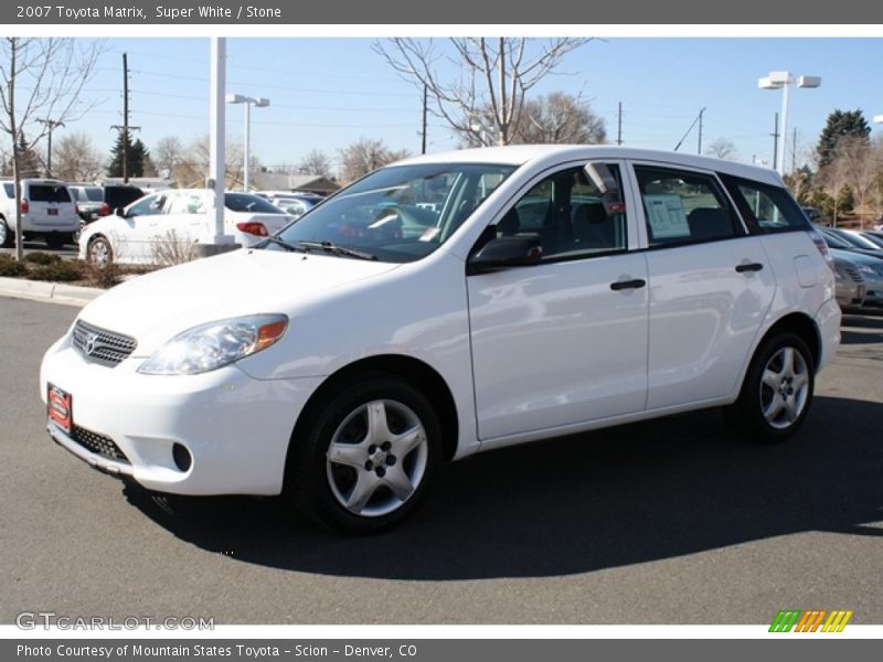 Super White / Stone 2007 Toyota Matrix