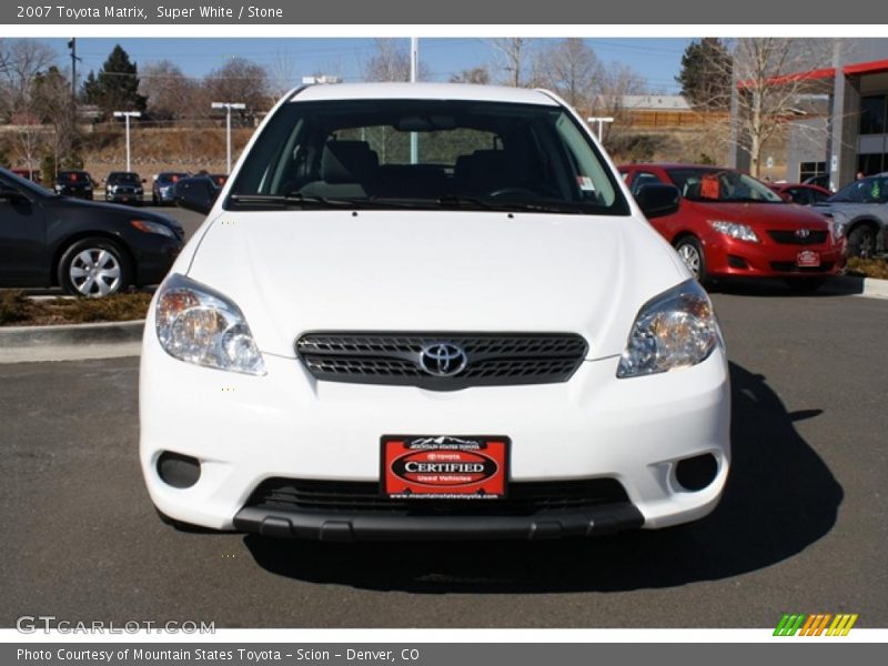 Super White / Stone 2007 Toyota Matrix