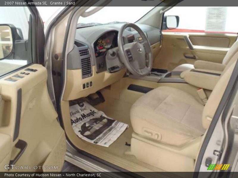 Granite / Sand 2007 Nissan Armada SE