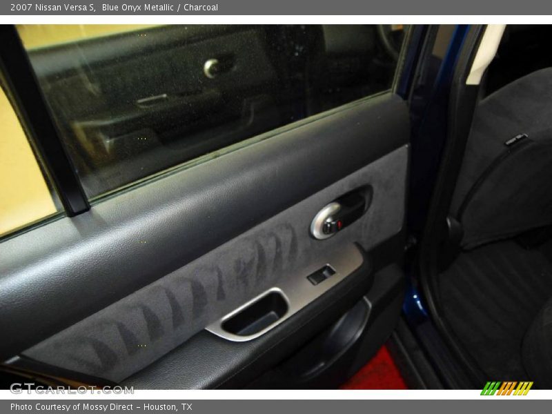 Blue Onyx Metallic / Charcoal 2007 Nissan Versa S