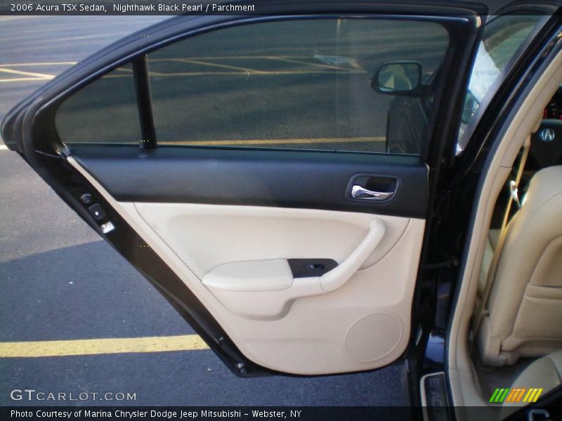Nighthawk Black Pearl / Parchment 2006 Acura TSX Sedan