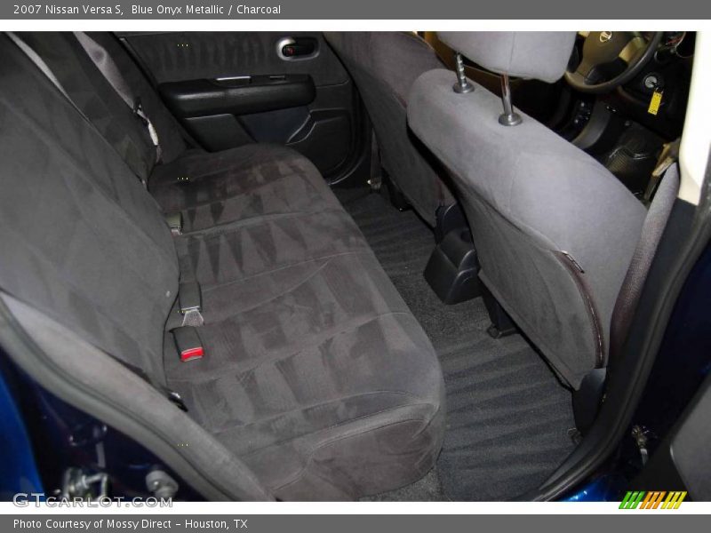 Blue Onyx Metallic / Charcoal 2007 Nissan Versa S