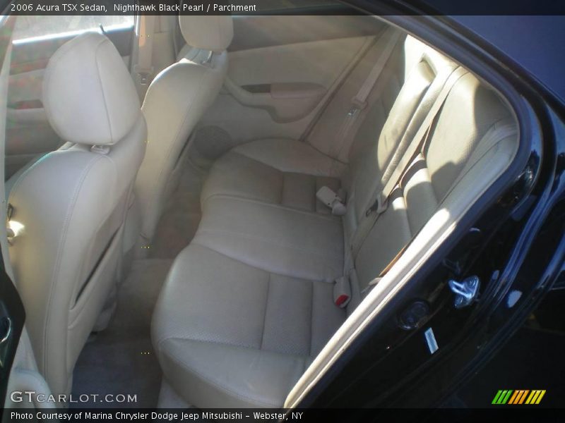 Nighthawk Black Pearl / Parchment 2006 Acura TSX Sedan