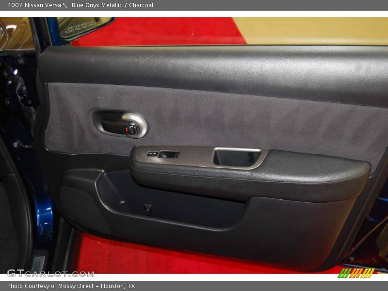 Blue Onyx Metallic / Charcoal 2007 Nissan Versa S