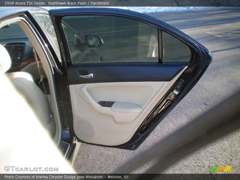 Nighthawk Black Pearl / Parchment 2006 Acura TSX Sedan