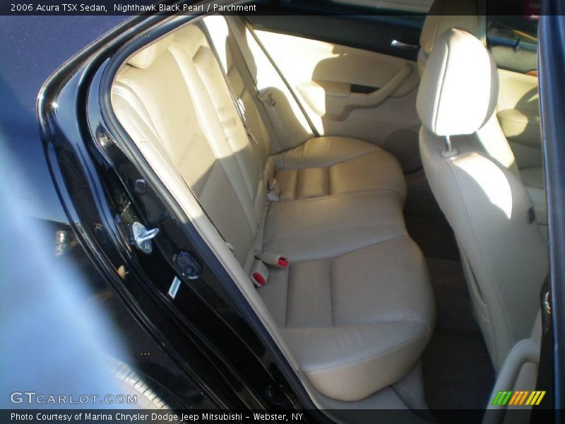 Nighthawk Black Pearl / Parchment 2006 Acura TSX Sedan