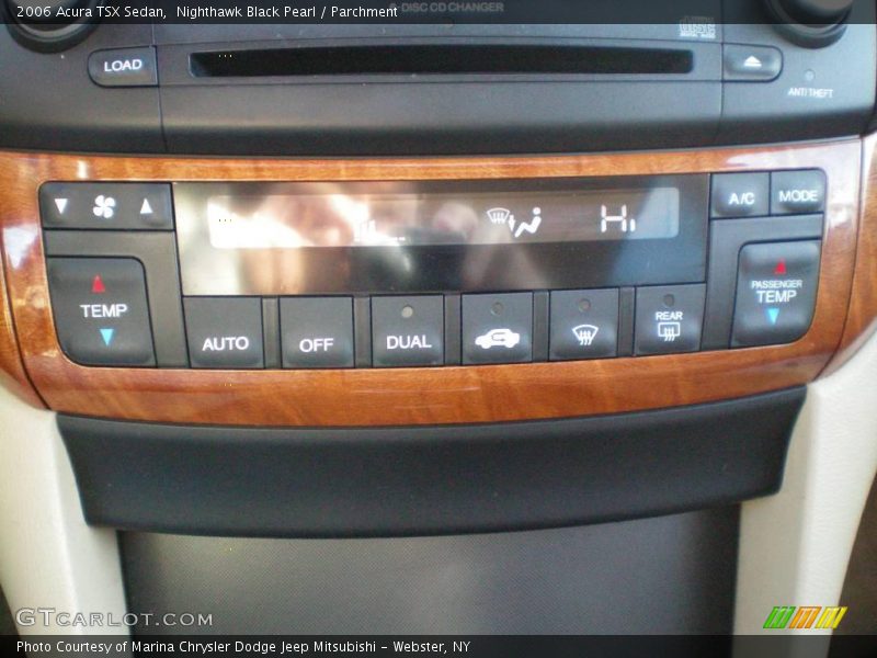 Nighthawk Black Pearl / Parchment 2006 Acura TSX Sedan