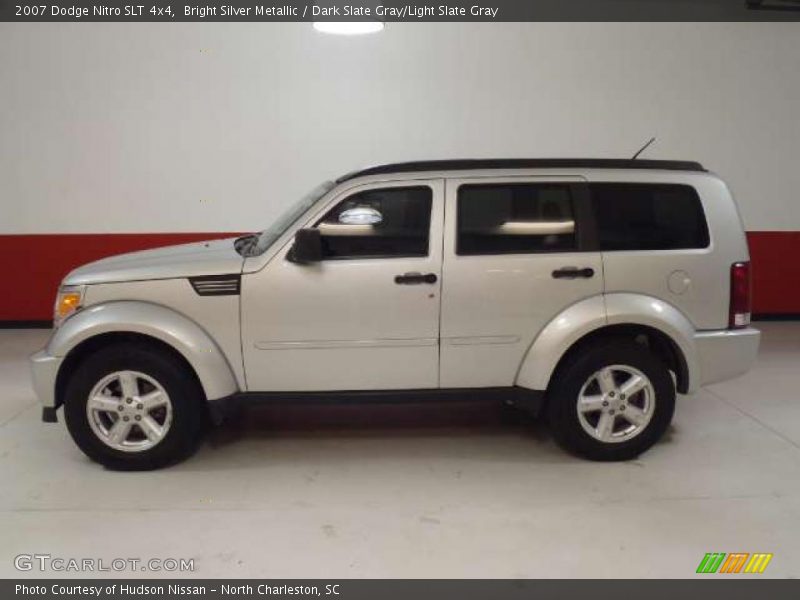 Bright Silver Metallic / Dark Slate Gray/Light Slate Gray 2007 Dodge Nitro SLT 4x4