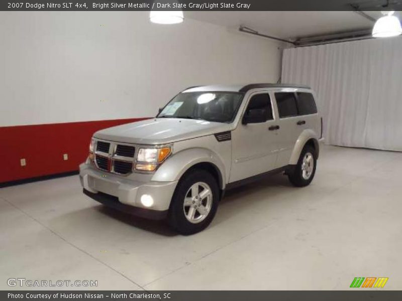 Bright Silver Metallic / Dark Slate Gray/Light Slate Gray 2007 Dodge Nitro SLT 4x4