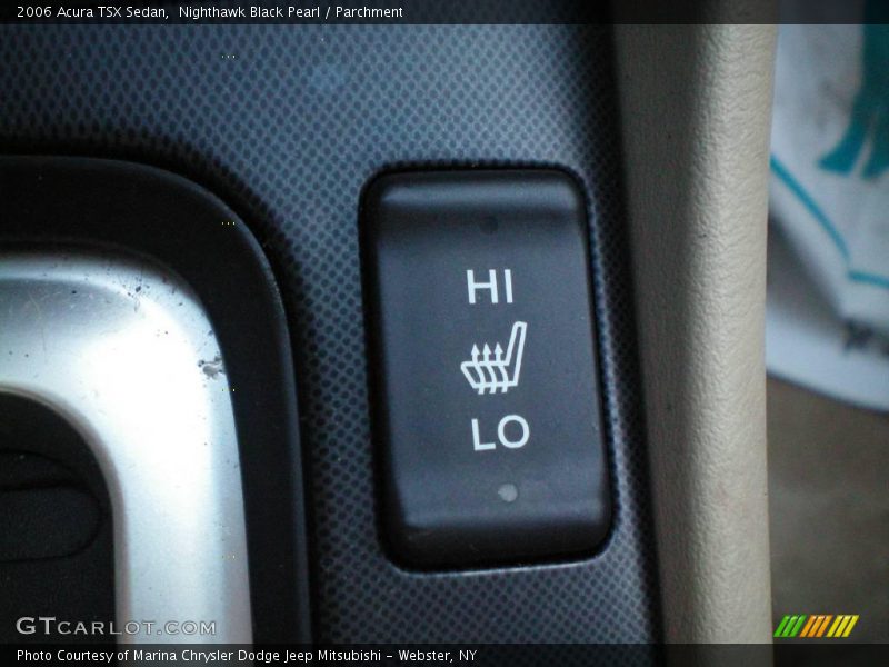 Nighthawk Black Pearl / Parchment 2006 Acura TSX Sedan