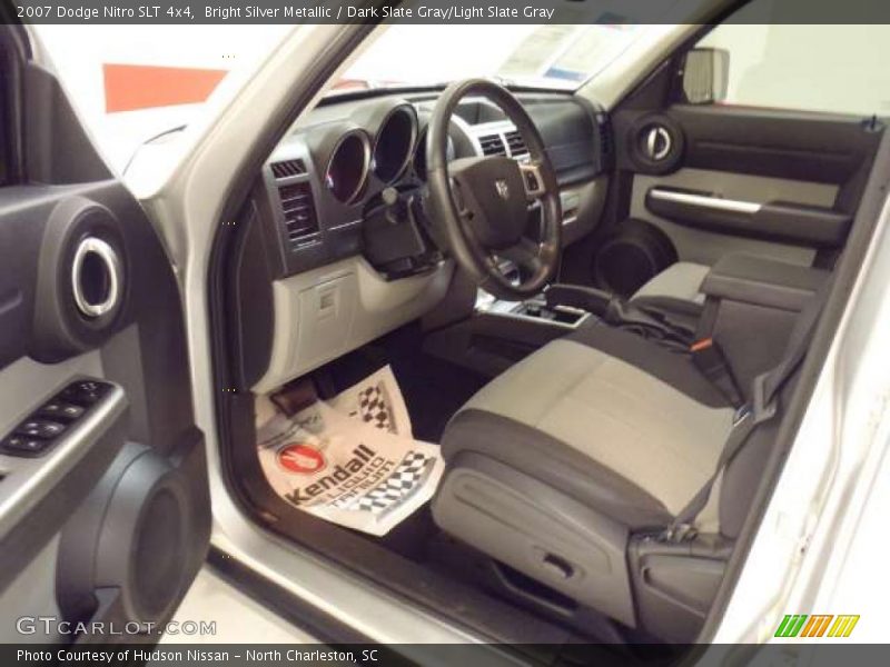 Bright Silver Metallic / Dark Slate Gray/Light Slate Gray 2007 Dodge Nitro SLT 4x4