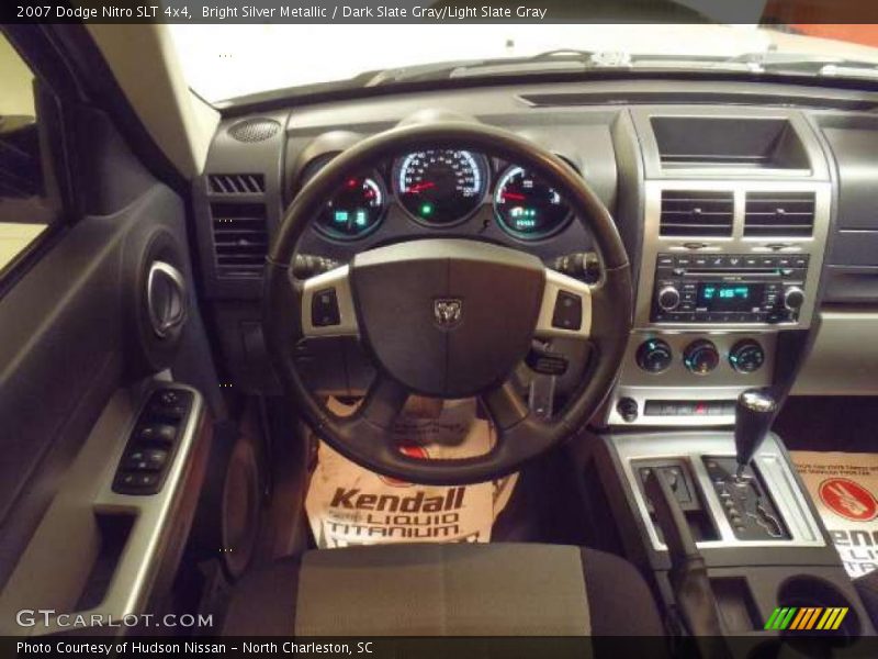 Bright Silver Metallic / Dark Slate Gray/Light Slate Gray 2007 Dodge Nitro SLT 4x4
