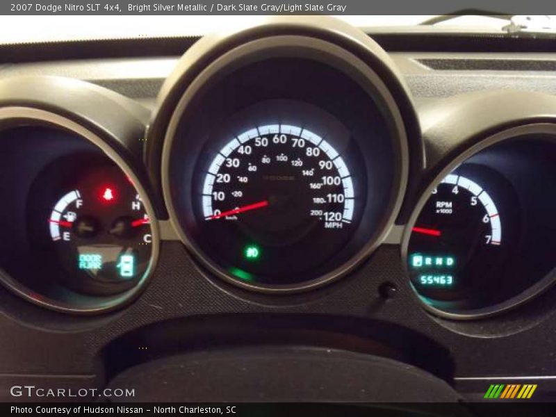 Bright Silver Metallic / Dark Slate Gray/Light Slate Gray 2007 Dodge Nitro SLT 4x4