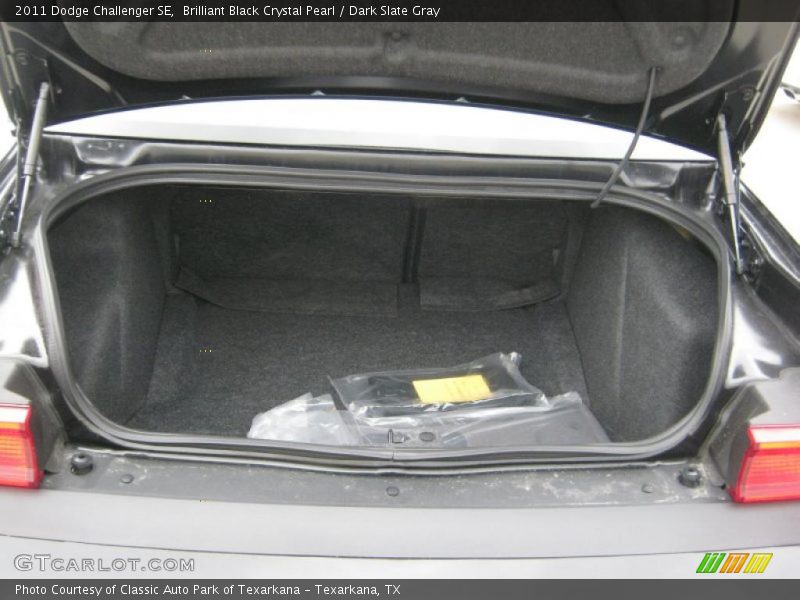 2011 Challenger SE Trunk