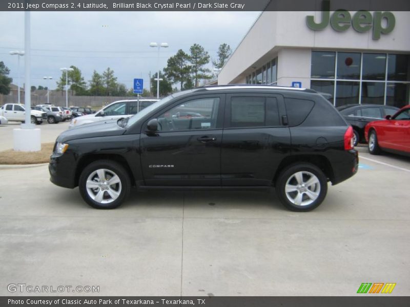  2011 Compass 2.4 Latitude Brilliant Black Crystal Pearl